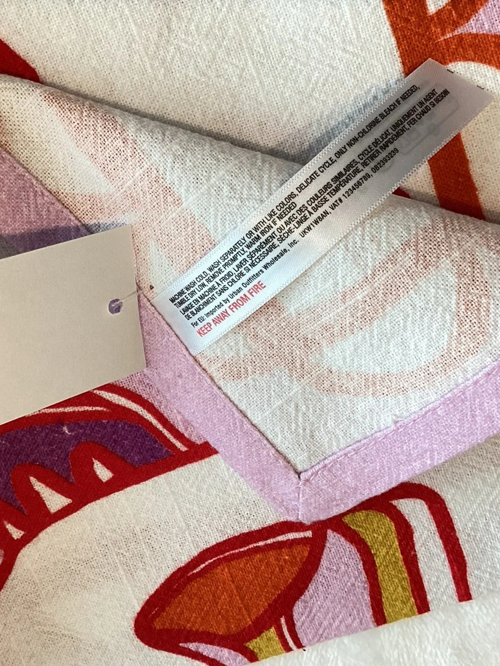 🏃‍♀️Anthropologie Embroidered Dish Towels New Running Amuse La Bouche Runner